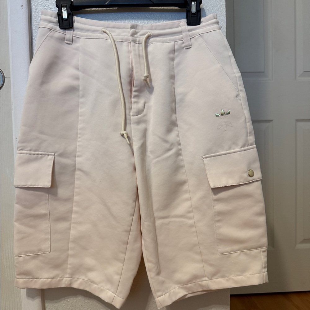Adidas Women’s Off-White Cargo Shorts